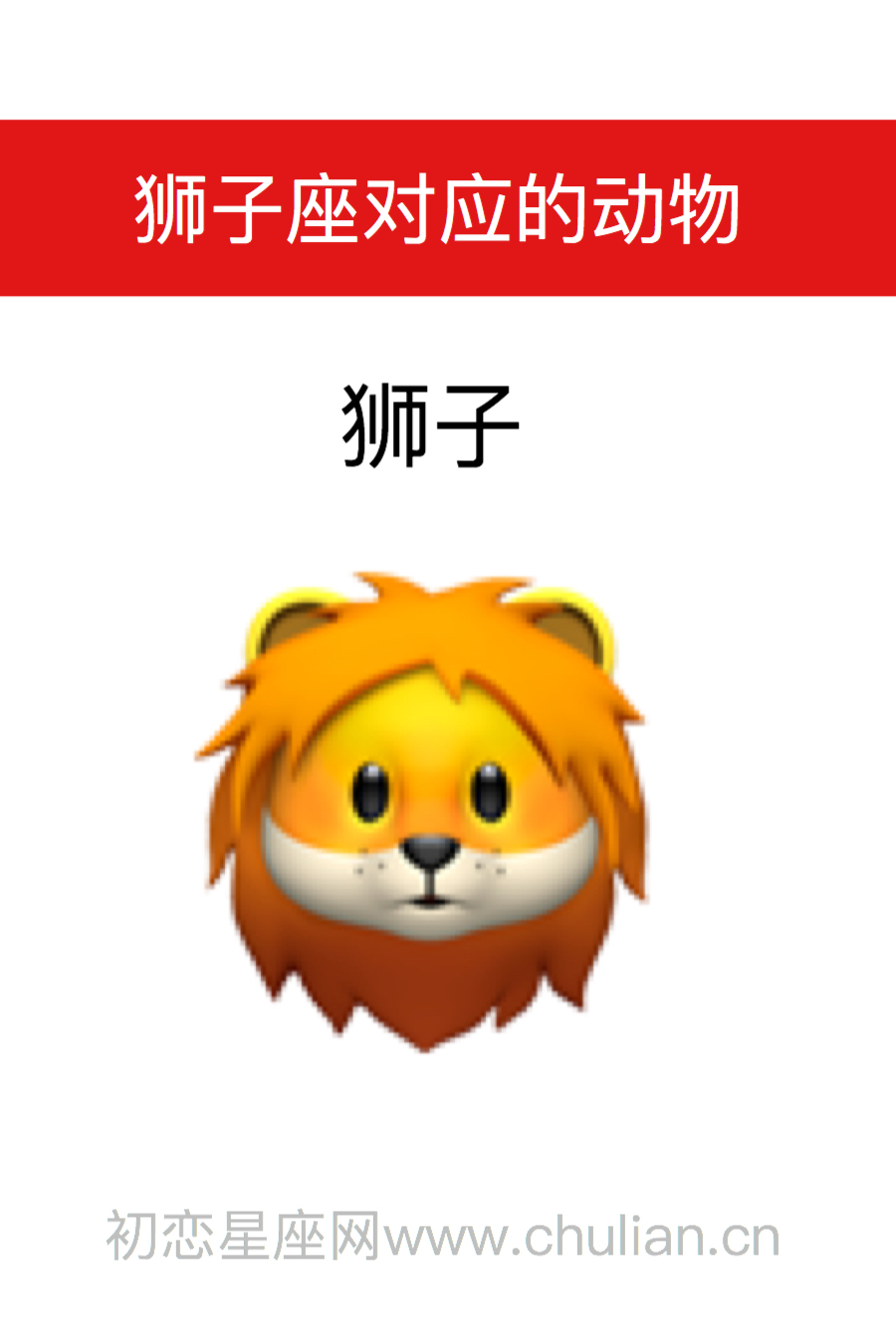狮子座是什么动物