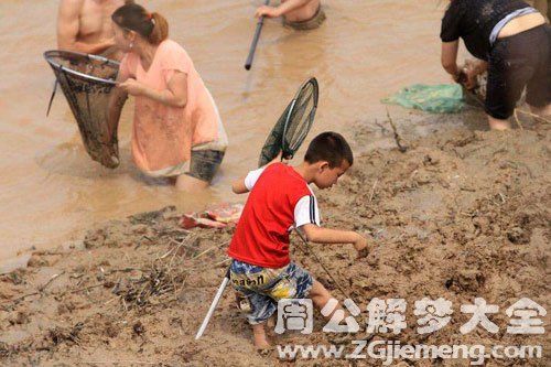 自己捡鱼