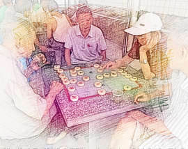 梦见下象棋