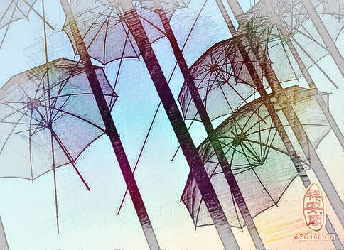 梦见打雨伞