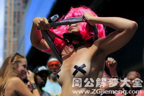 梦见政治游行或宗教游行